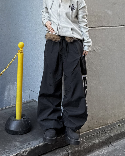 ウエストファークロスラメバルーンパンツ KC0214