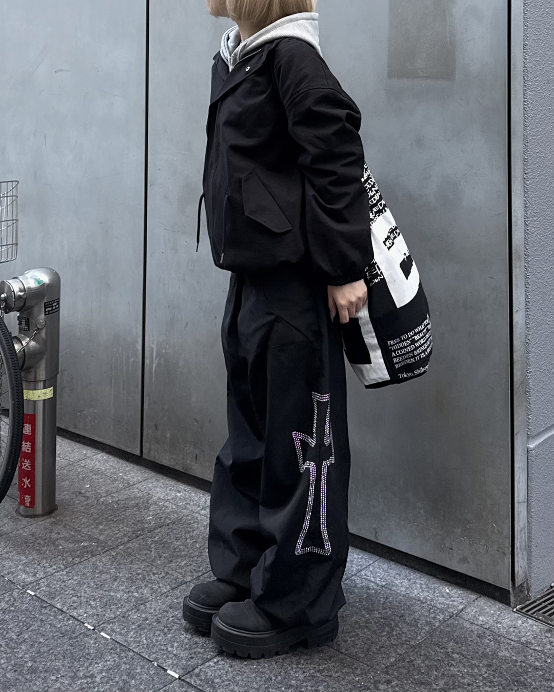 ウエストファークロスラメバルーンパンツ
KC0214