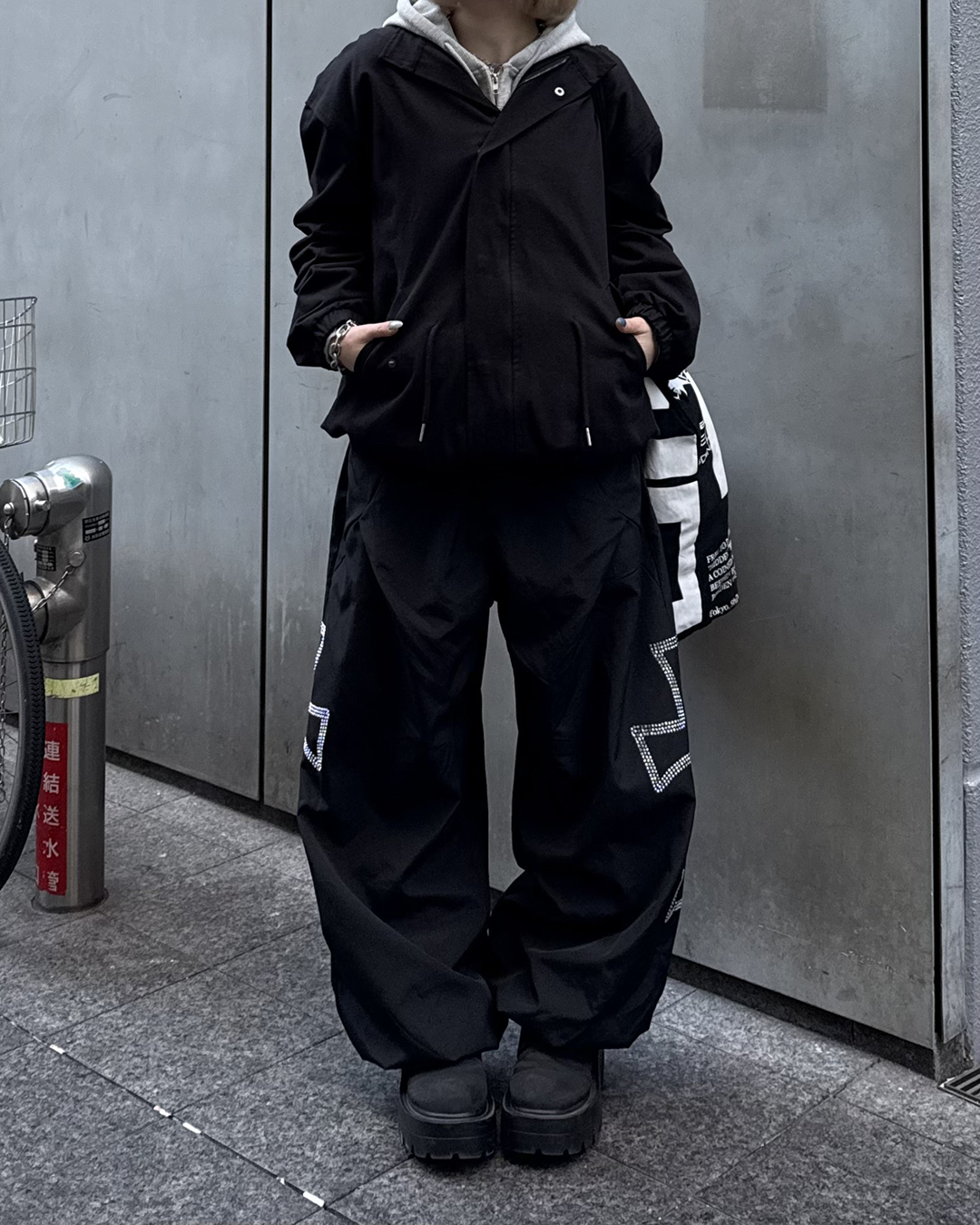 ウエストファークロスラメバルーンパンツ
KC0214