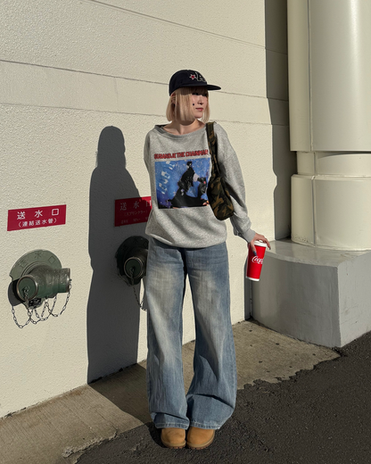 レトログラフィックスウェットプルオーバーKC0218