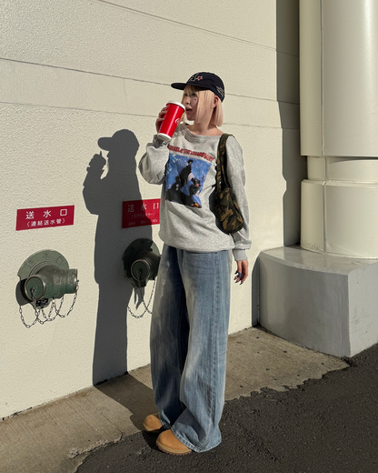 レトログラフィックスウェットプルオーバーKC0218