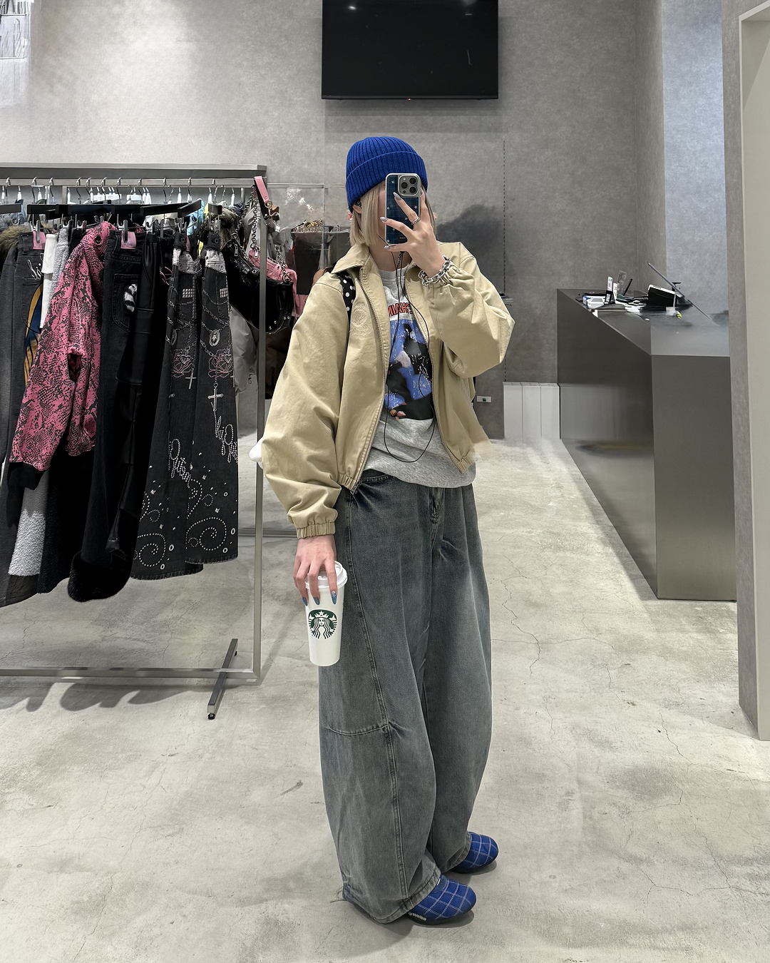 レトログラフィックスウェットプルオーバーKC0218