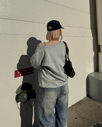 レトログラフィックスウェットプルオーバーKC0218