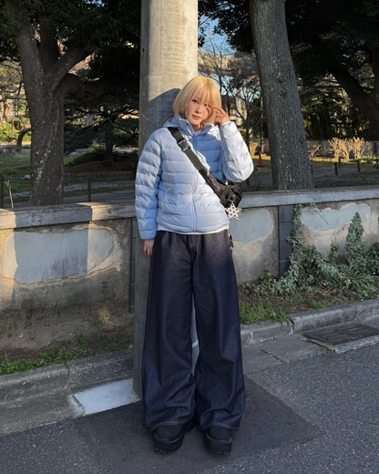 ハイウエストワイドレッグジーンズ KC0231