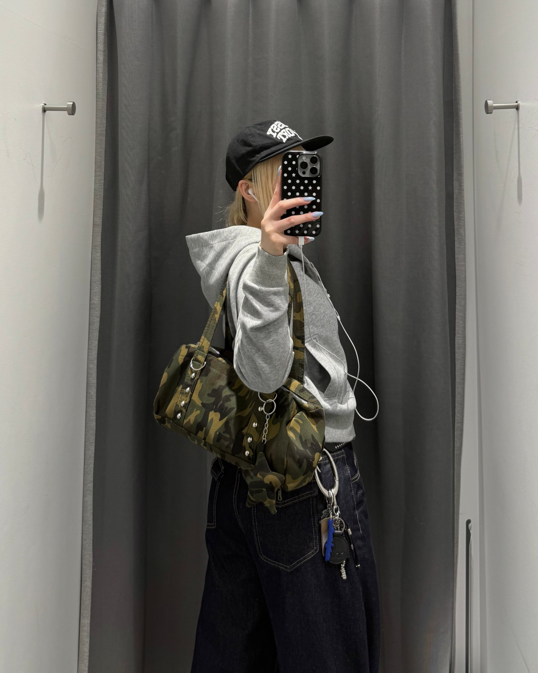 ハイウエストワイドレッグジーンズ KC0231