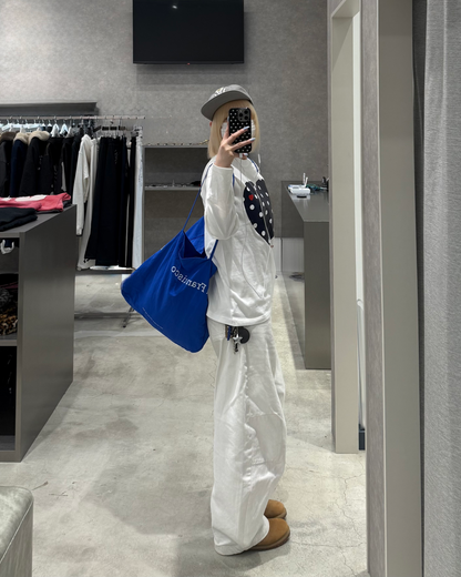 ドットハートプリントスウェット KC0235