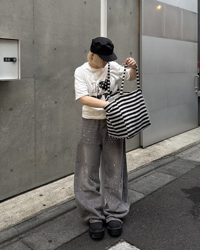 ドットハートデザインTシャツ KC0256