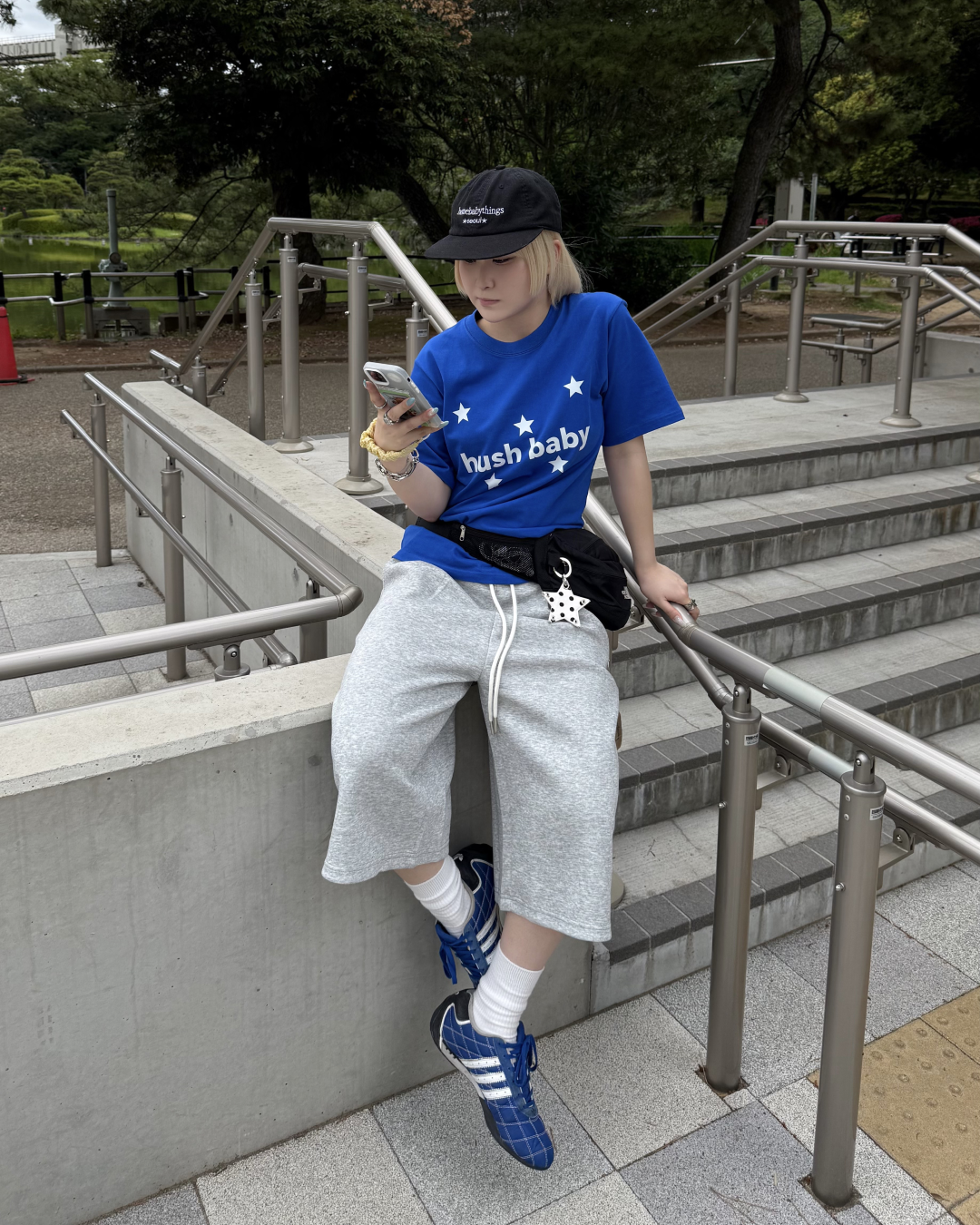 スタープリントビッグシルエットTシャツ KC0292