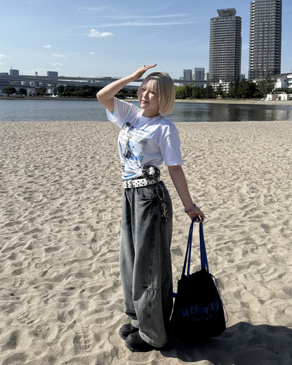 スペースレポートデザインTシャツ KC0305