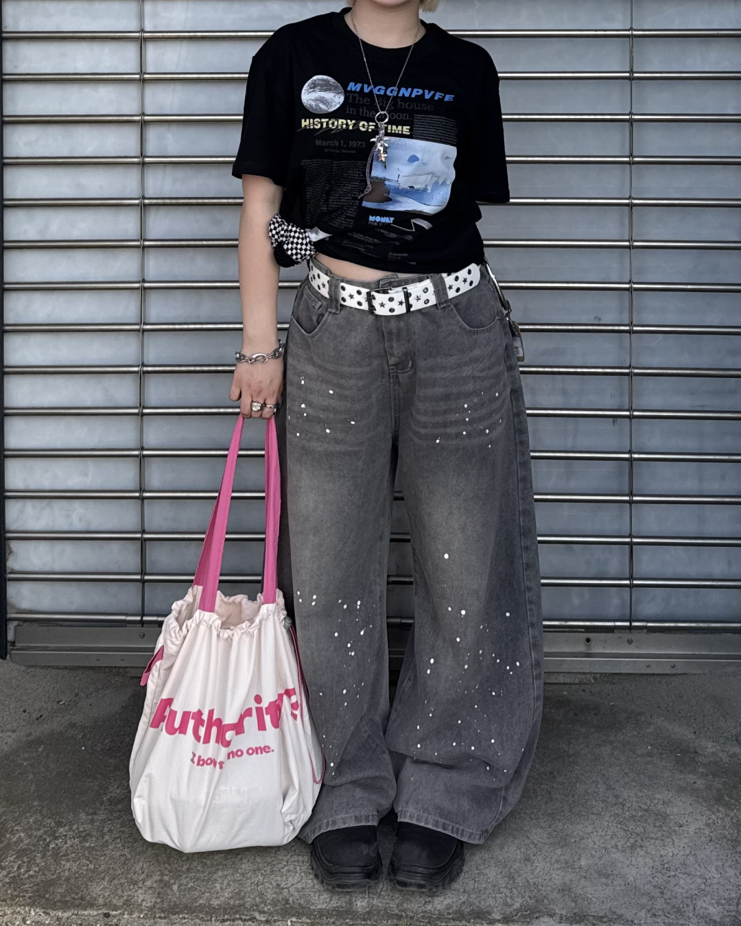 スペースレポートデザインTシャツ KC0305