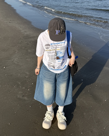 スペースレポートデザインTシャツ KC0305