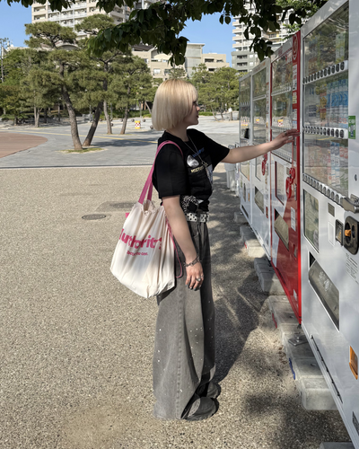 ドローコード付きキャンバスショルダーバッグ KC0306