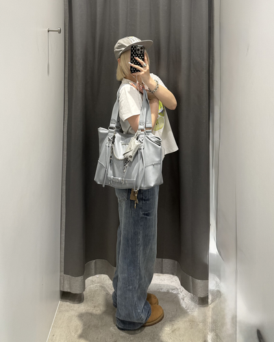 ローライズビジューデザインデニムパンツ KC0307