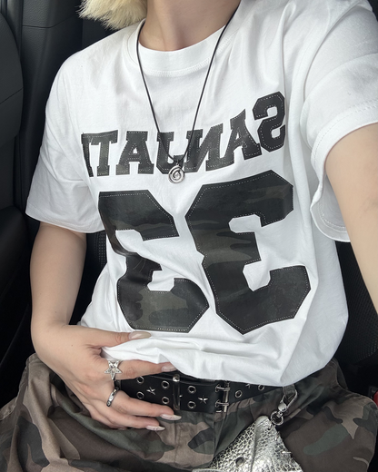 ミリタリーナンバーTシャツ KC0309