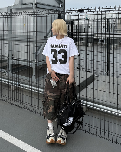 ミリタリーナンバーTシャツ KC0309