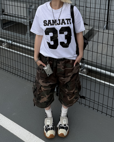 ミリタリーナンバーTシャツ KC0309