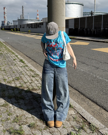 スパイラルグラフィックオーバーTシャツ KC0344