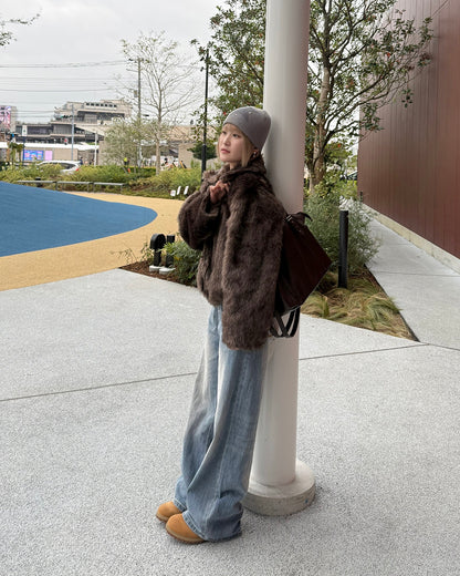 アメリカンレトロワイドレッグパンツ KC3004