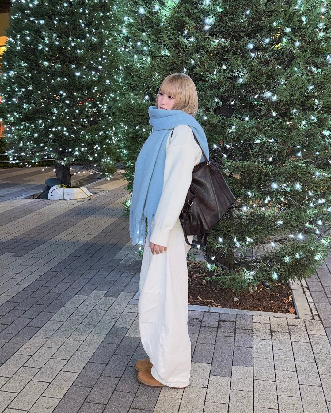 ボリュームフリンジマフラー
KC3002