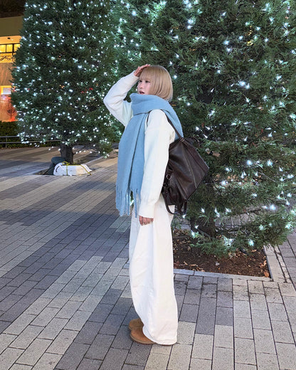 ボリュームフリンジマフラー
KC3002