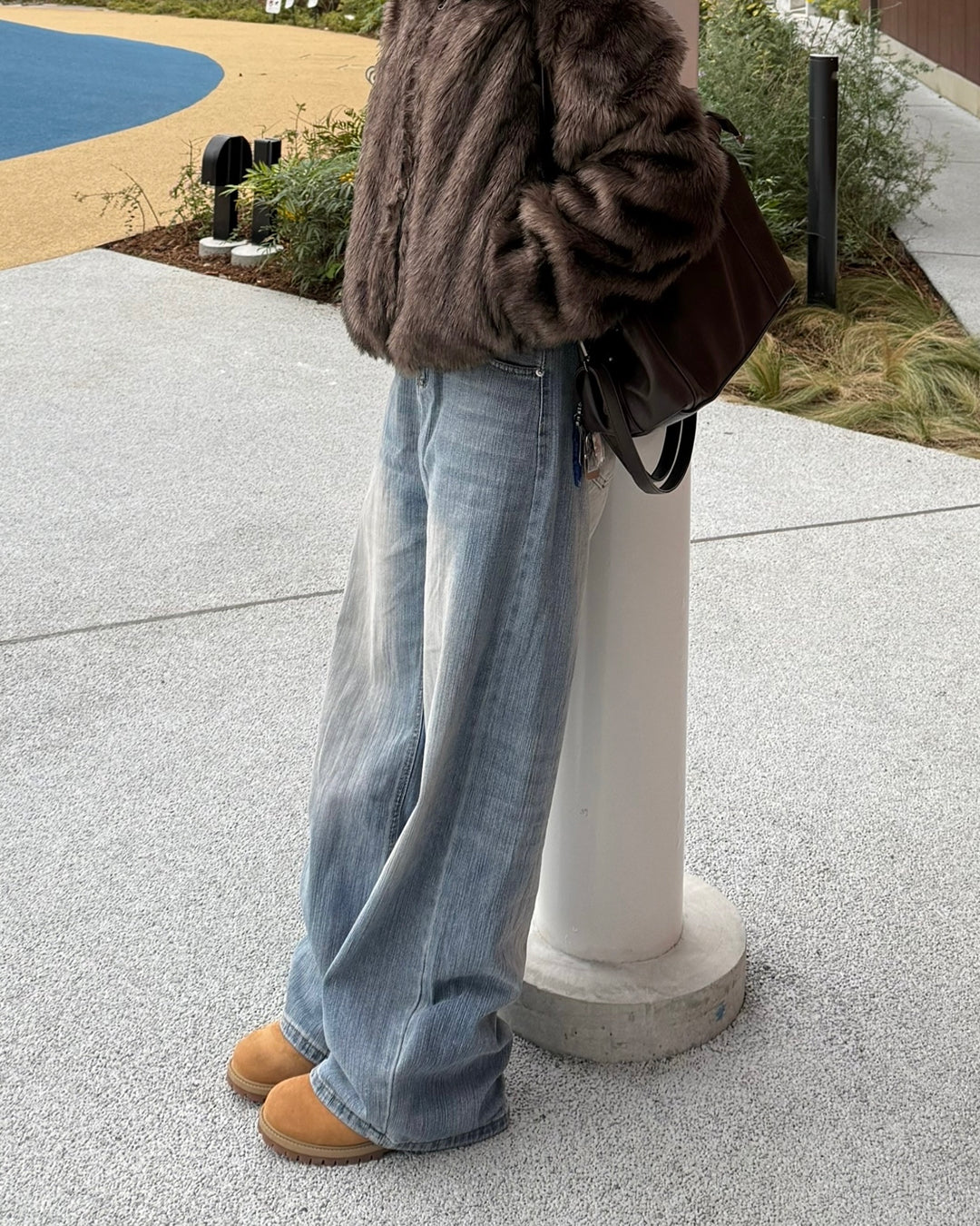 アメリカンレトロワイドレッグパンツ KC3004