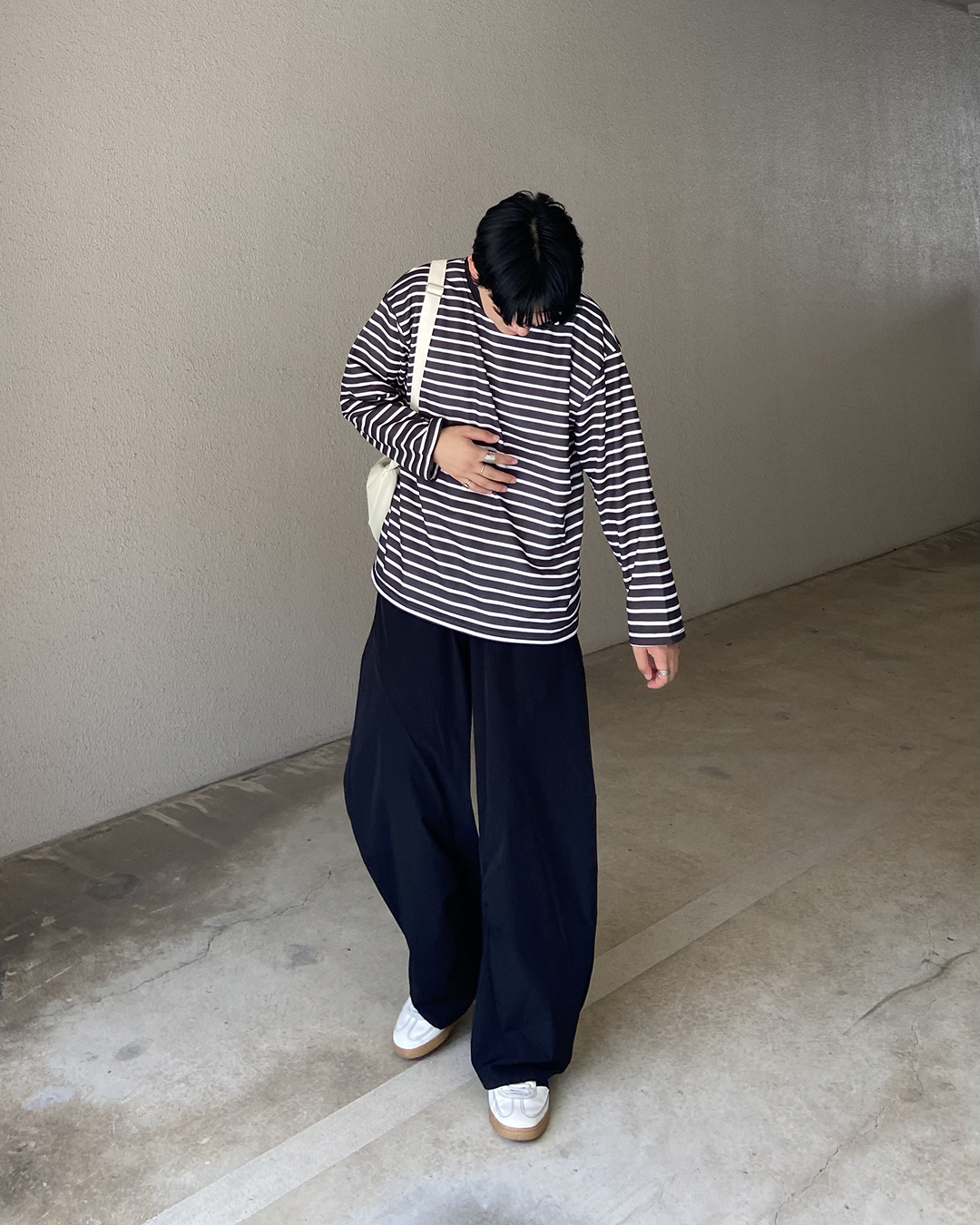 ロープデザインクレセントバッグ KJ0029