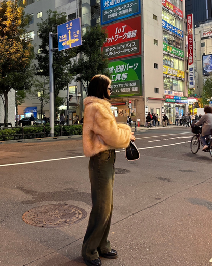 AMERICAN LEGEND グラデーションファーコート グラデーションファー AMERICAN LEGEND グラデーションファーコート グラデーションファー