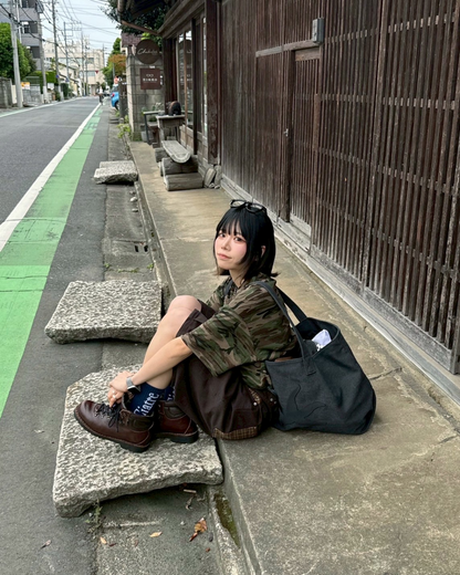 ダメージ迷彩Tシャツ KM1006