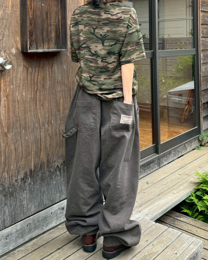 ダメージ迷彩Tシャツ KM1006