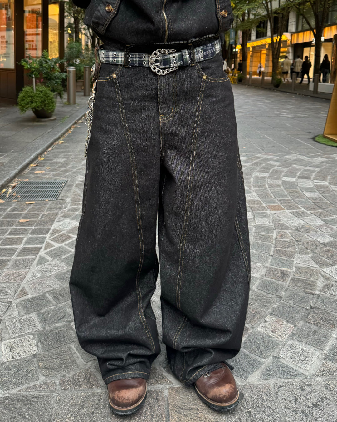 即納】サイドラインデニムパンツ KM1040 – YOLO（ヨロ）｜ファッション通販