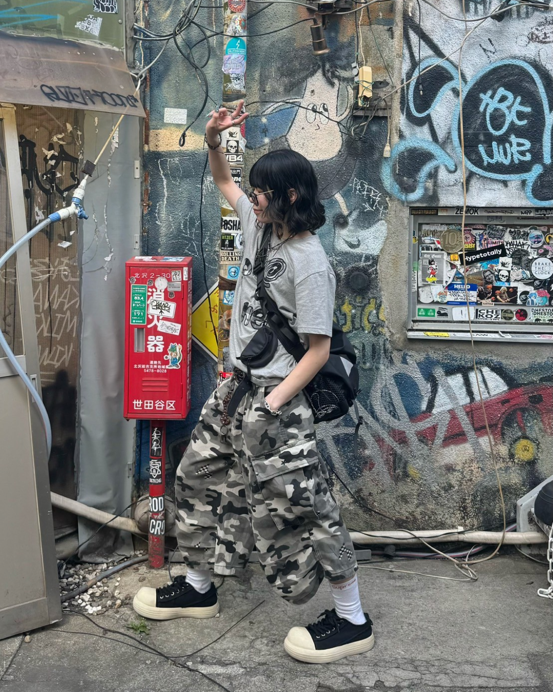 【YOLO】迷彩柄ルーズパンツ KM0006 Mサイズ 即納】迷彩柄ルーズパンツ KM0006 – YOLO（ヨロ）｜ファッション通販