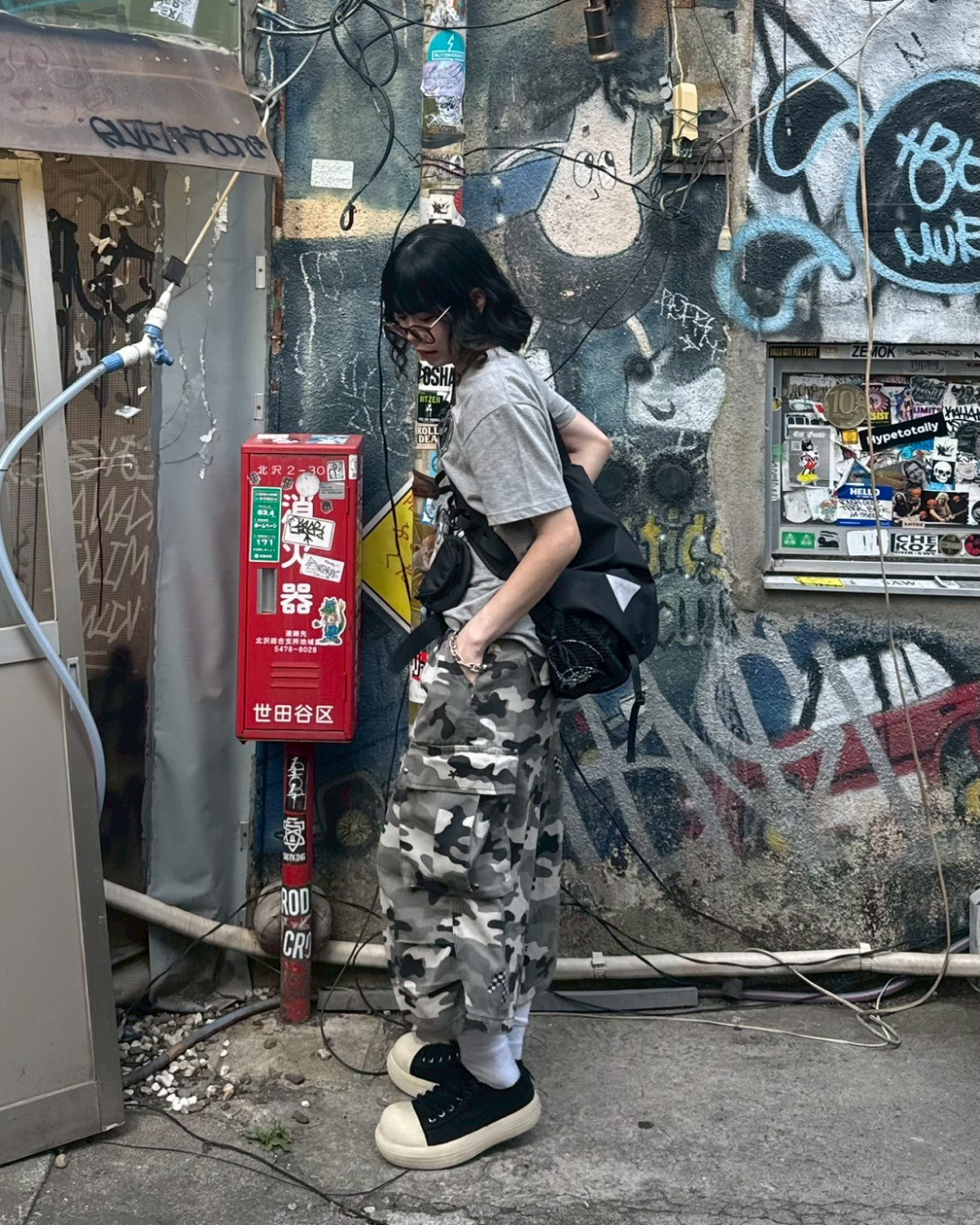 スター迷彩ハーフパンツ KM1118