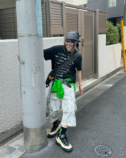 ウエストゴムカーゴハーフパンツ KM1128