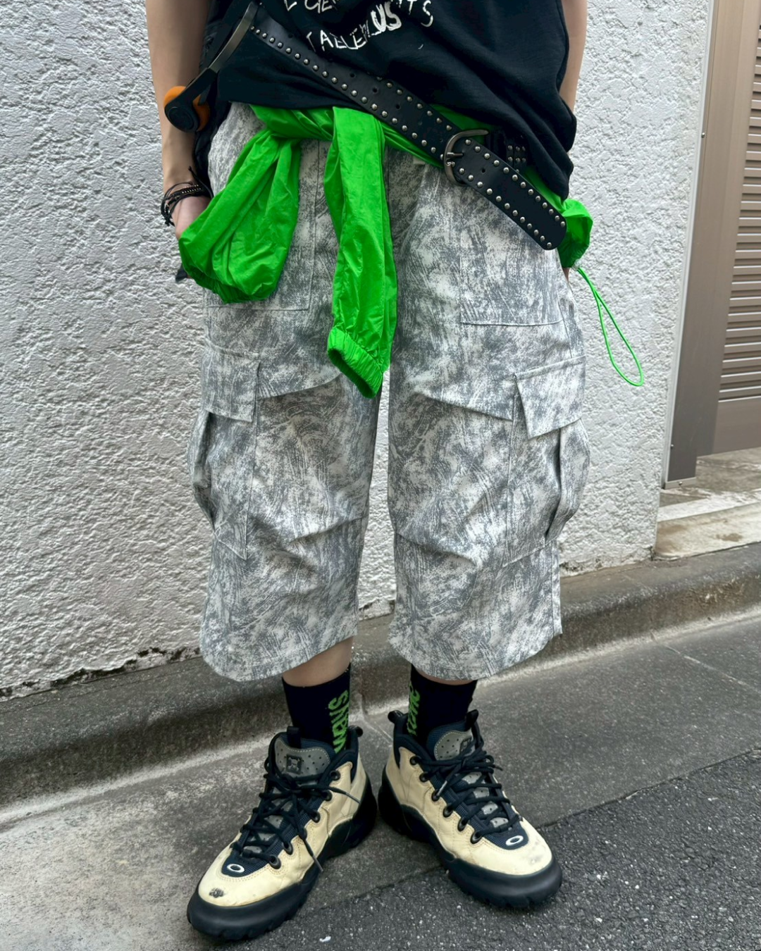 ウエストゴムカーゴハーフパンツ KM1128