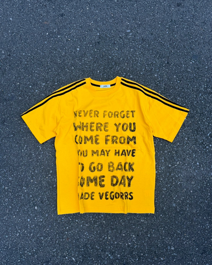 ペイントレタリングTシャツ KM1143