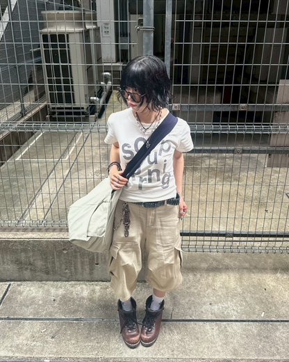 プリントロゴTシャツ  KM1153