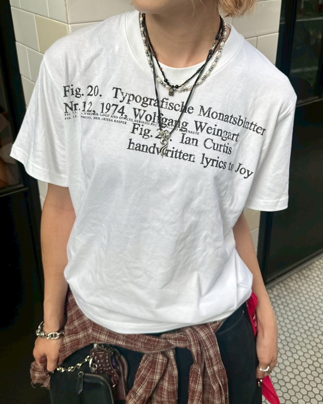 ネックロゴプリントTシャツ KM1202