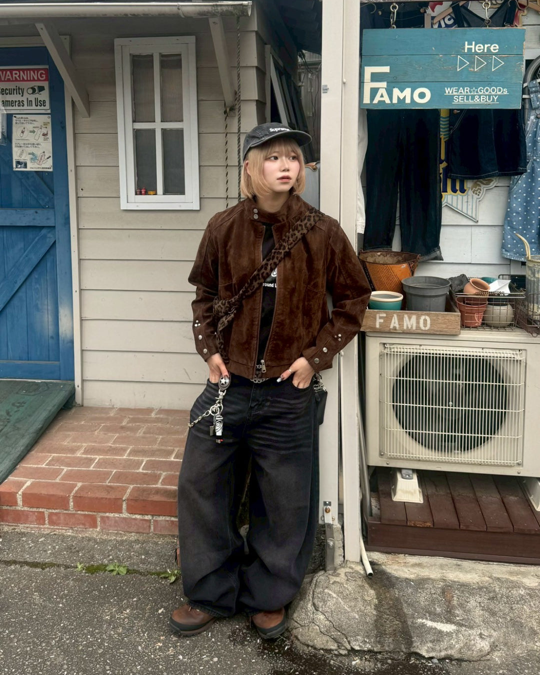 ブラウンスタンドカラージャケット KM1213 – YOLO（ヨロ