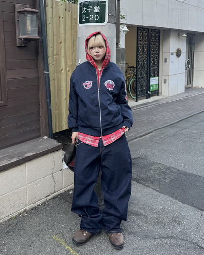 チェックレイヤードアメリカンジャケット  KM1242