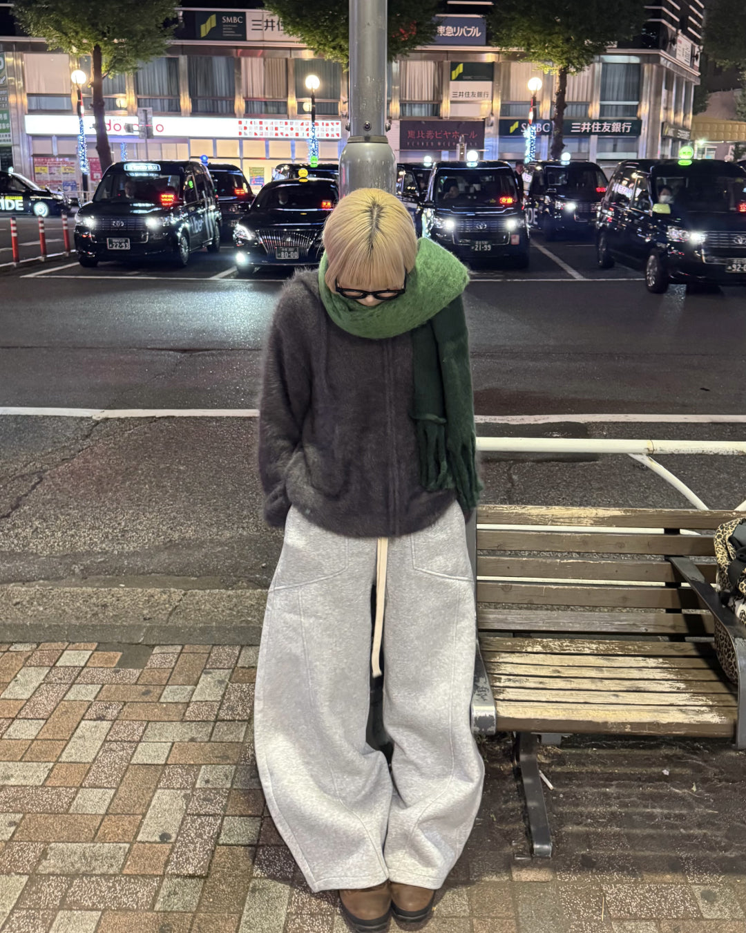 センターラインスウェットパンツ KM1251