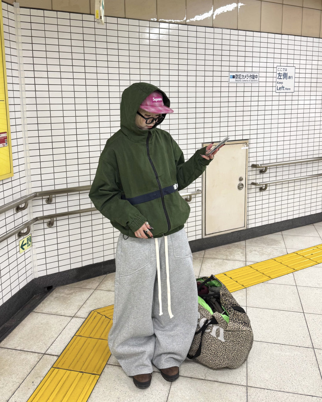 センターラインスウェットパンツ KM1251