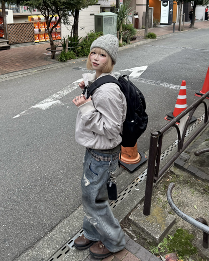 ダメージレイヤードデニム  KM1260