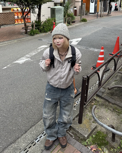 ダメージレイヤードデニム  KM1260