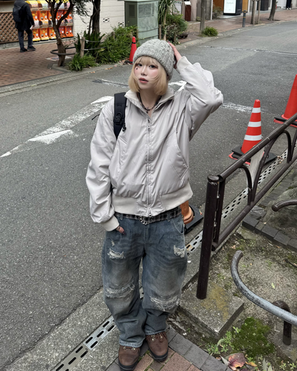 ダメージレイヤードデニム  KM1260