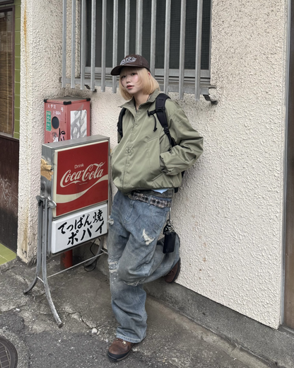 ダメージレイヤードデニム  KM1260