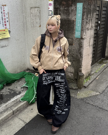 フロントデザインカーブパンツ  KM1269