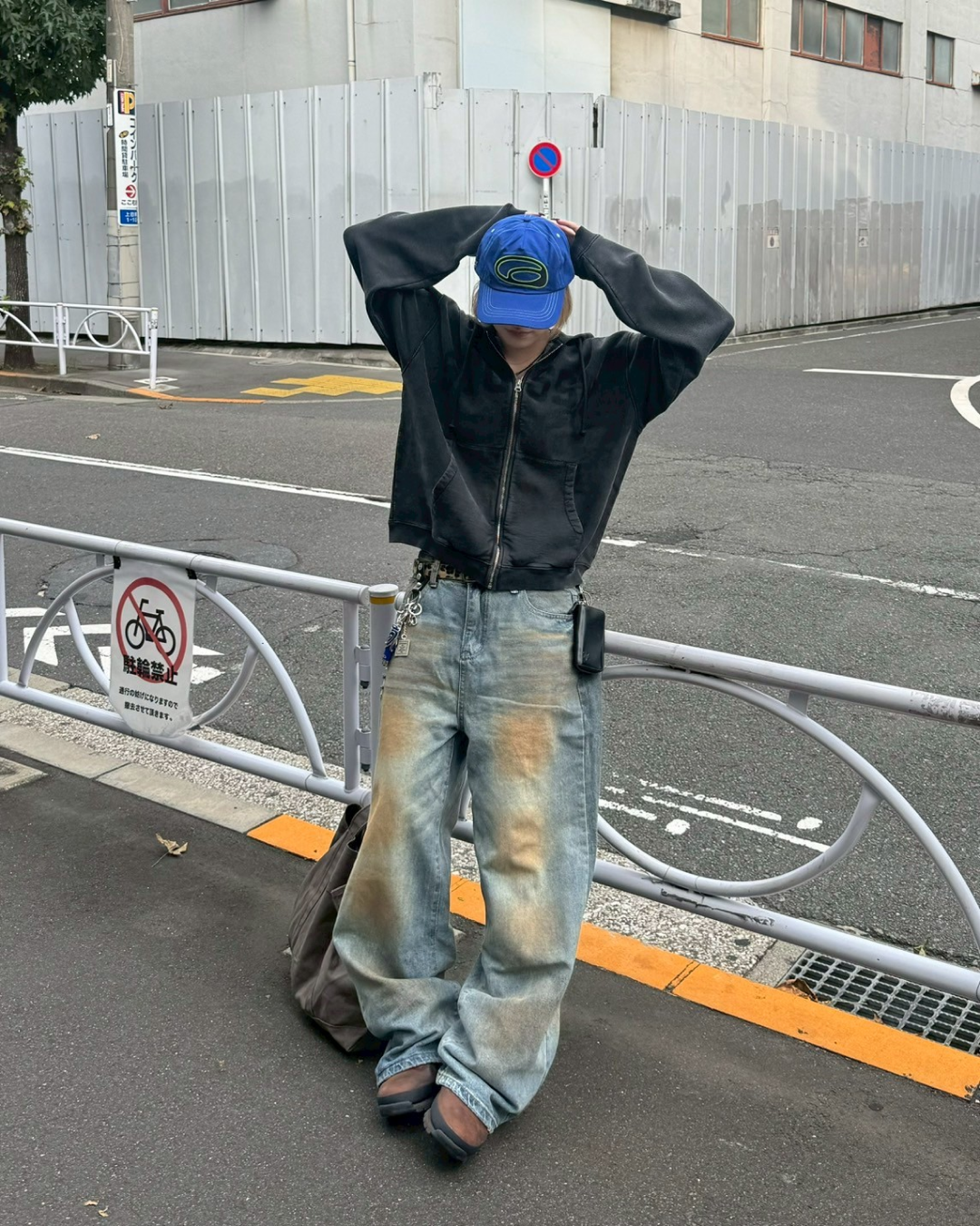 【即納】ヴィンテージ加工デニム KM5001