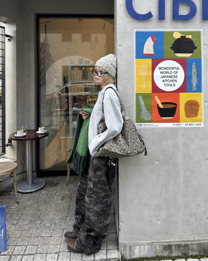 【即納】バックプリントスターカモパンツ  KM5007