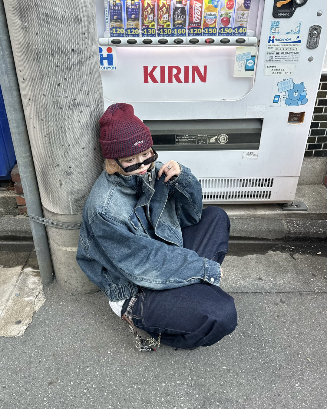 即納】ストライプレイヤードジャケット KM5012 – YOLO（ヨロ