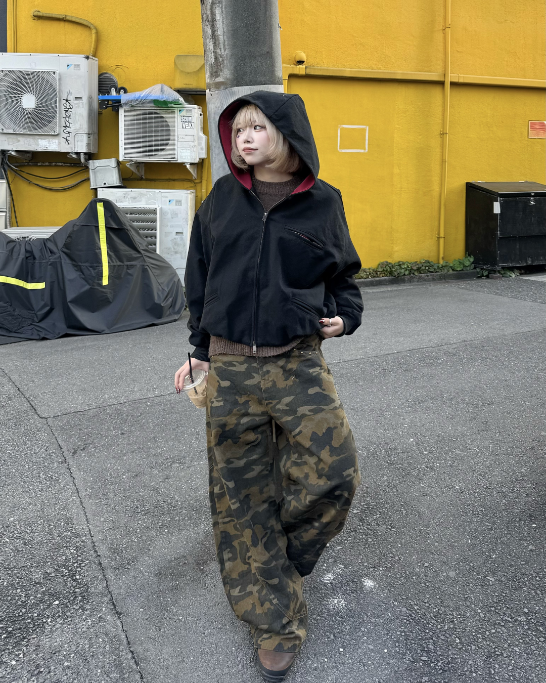 即納】スタッズカモフラージュパンツ KM5018 – YOLO（ヨロ